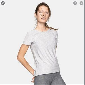 Outdoor Voices Cloudknit Tee in Oatmeal